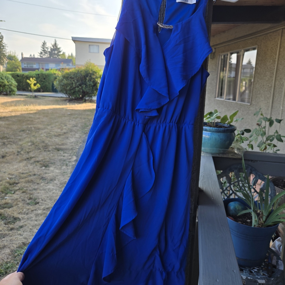 Ricki's Royal Blue Spaggetti Strap Dress
